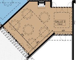 plan salle cheminée location namur